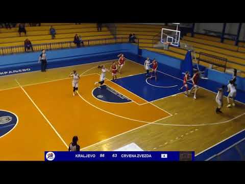 1ZLS 12. kolo / ŽKK Kraljevo - KKŽ Crvena Zvezda KOMBANK / 27.12.2019.