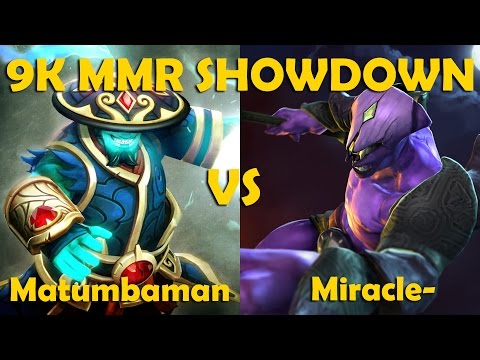 Miracle- (Faceless Void) vs Matumbaman (Storm Spirit) - 9k MMR Showdown - Dota 2