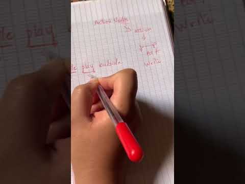 “Grade 4” English Grammar Lesson(Action Verbs in the present tense)from 22nd till 30th of April,2020