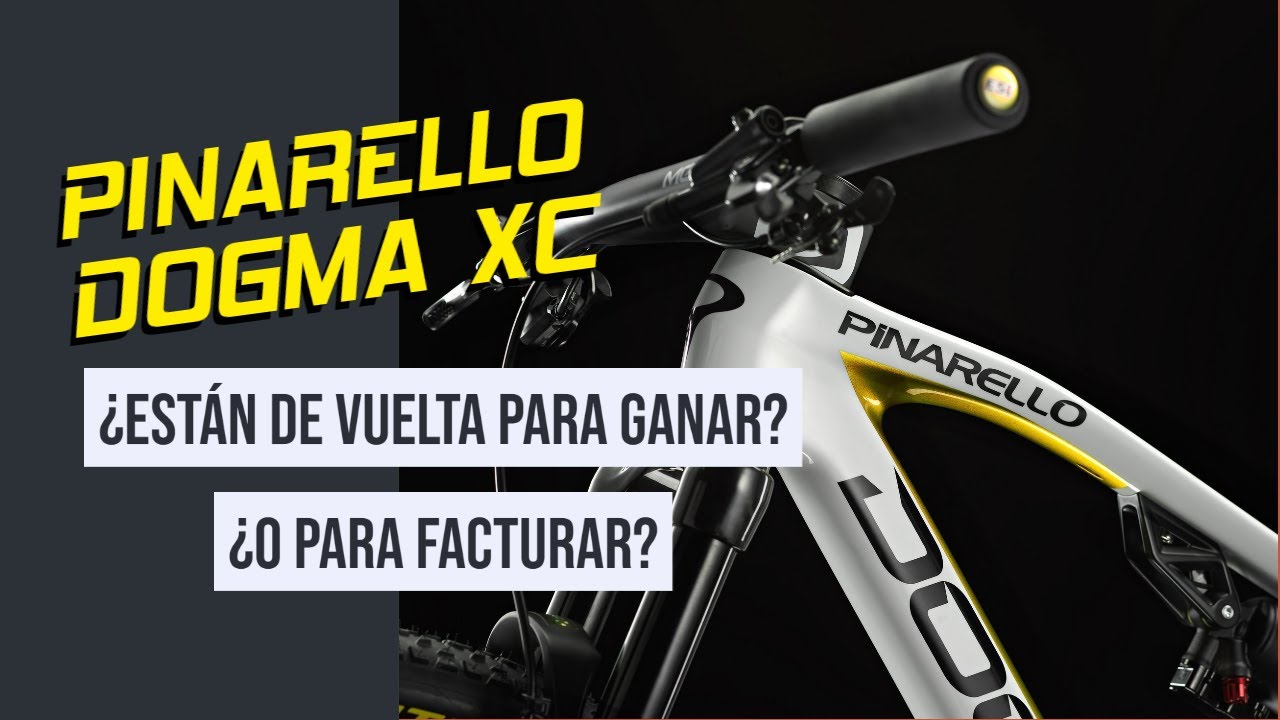Pinarello Dogma XC, La nueva mejor bici doble de la copa del mundo!