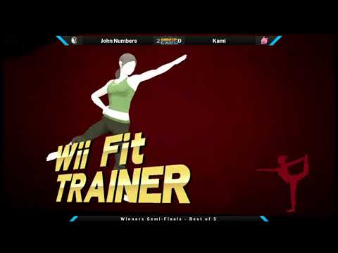Game On Expo Smash 4 Paid Bracket Winners Semis - John Numbers (Wii Fit Trainer) vs Kami (Mewtwo)