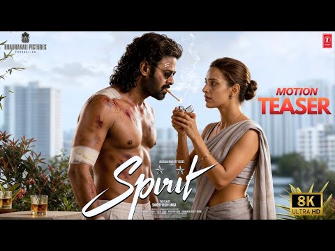 #Spirit First Look Motion Teaser Trailer | Tripti Dimri | Sandeep Reddy Vanga |