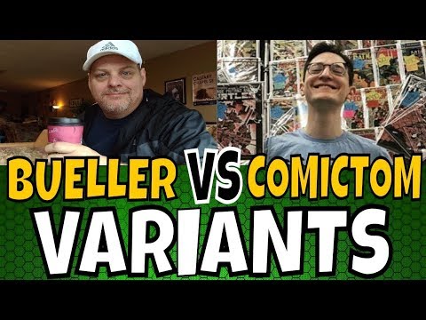 VARIANTS  ComicTom VS Bueller Tonight, What do you think about Comic book Variants