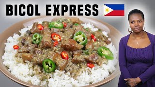 BICOL EXPRESS 🇵🇭 (Ragoût Au LAIT DE COCO des PHILIPINNES) Cuisine ASIE du SUD-EST