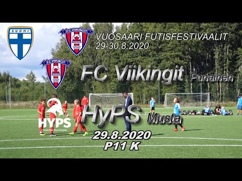 Vuosaari FutisFestivaalit FC Viikingit Punainen - HyPS Musta 29.8.2020