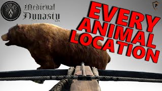 Medieval Dynasty All Animal Locations - Ultimate Hunting Guide