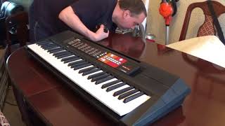 Video thumbnail for yamaha psr-f51 electronic keyboard unboxing and full review by Dave david jacklin