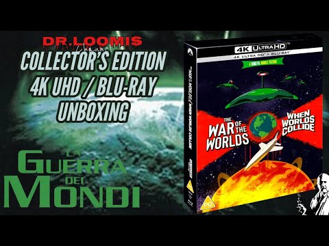 LA GUERRA DEI MONDI (The War of the Worlds)????☄ - Collector's Edition 4K/Bluray [Unboxing]
