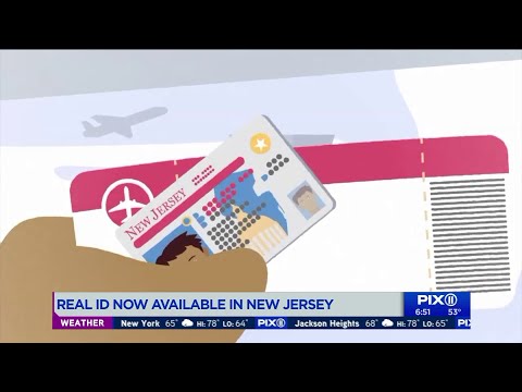 Real ID licenses now available in New Jersey