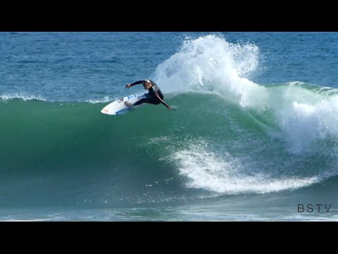 KOLOHE ANDINO AND JAKE MARSHALL SHREDDING LOWER TRESTLES