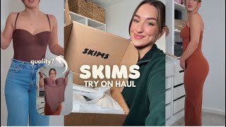 First order from SKIMS | Try on haul