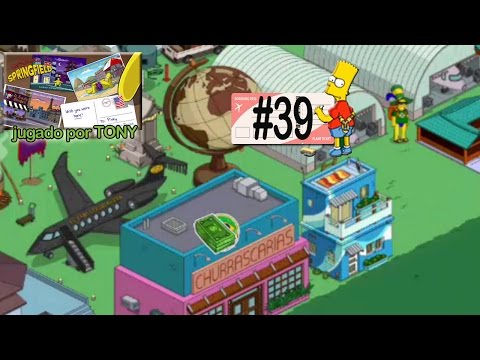 Los Simpson Springfield "Destino Spfld, Cap. 39 - La Casa pintada" por Tony