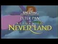 Peter Pan In Return To Neverland Vhs Commercial 2002