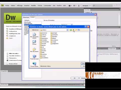 comment ouvrir dreamweaver