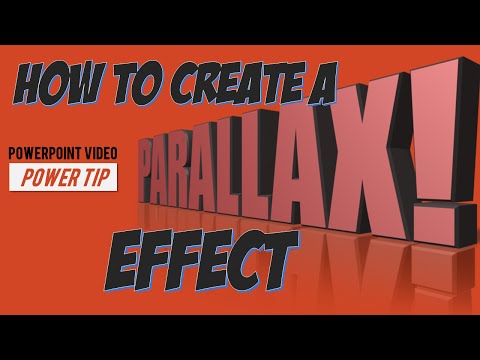 How To Create a Parallax Effect in PowerPoint