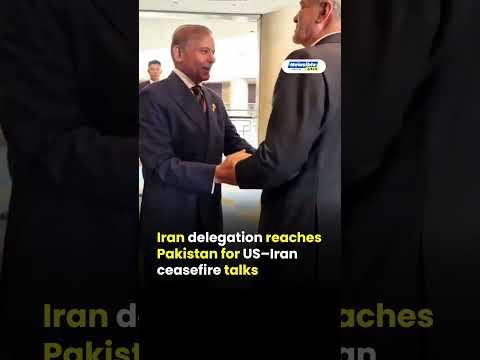 Iran delegation reaches Pakistan for US–Iran ceasefire talks