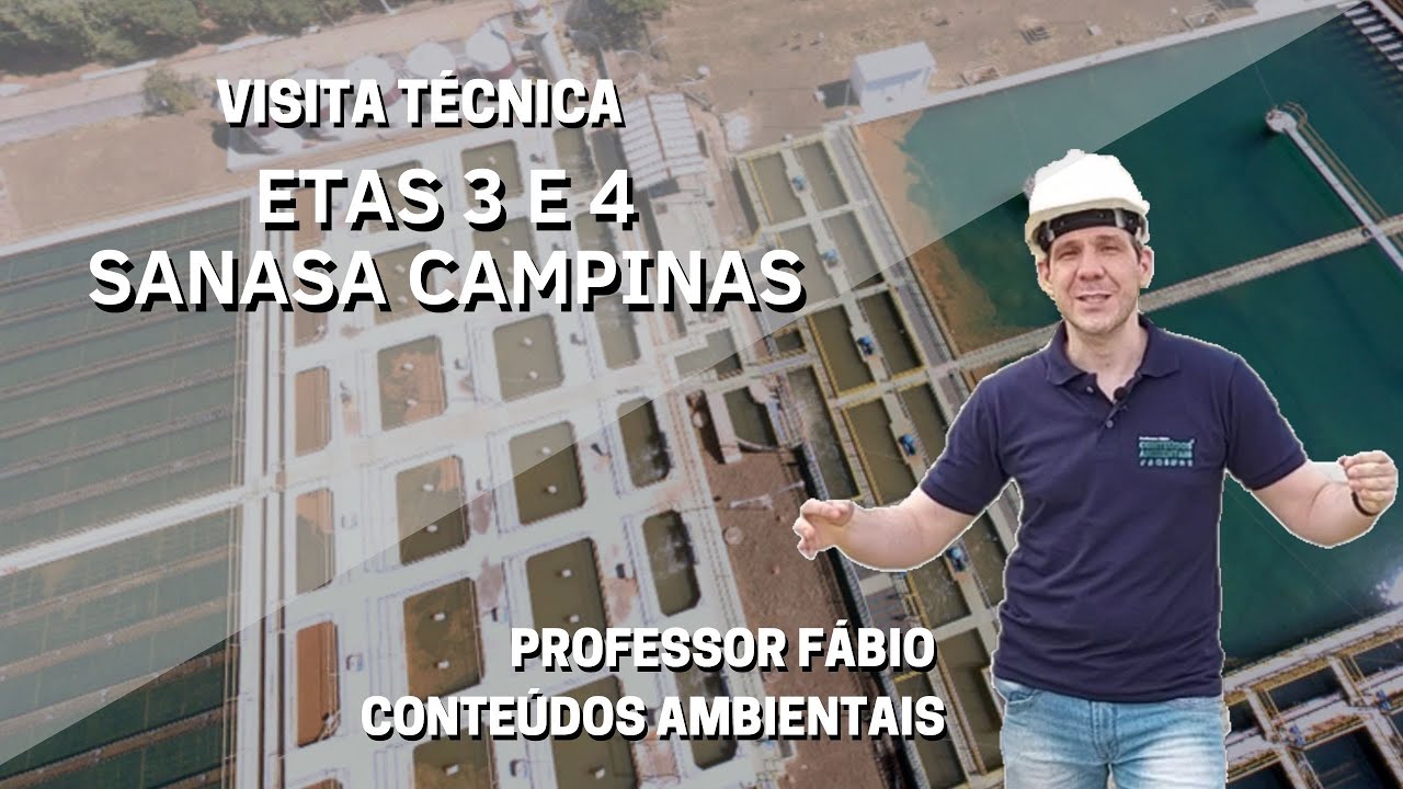 VISITA TÉCNICA ETA - ESTAÇÃO DE TRATAMENTO DE ÁGUA - SANASA CAMPINAS