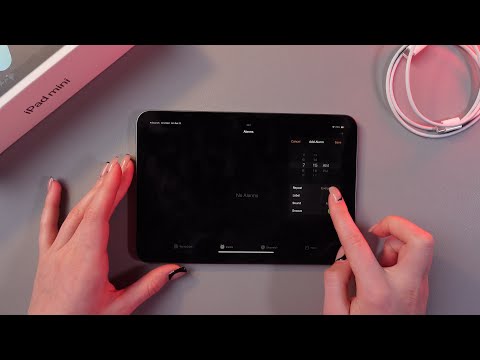 How to Set Up an Alarm Clock on iPad Mini 6
