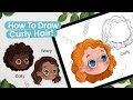View 9 Curly Hair Drawing Cartoon