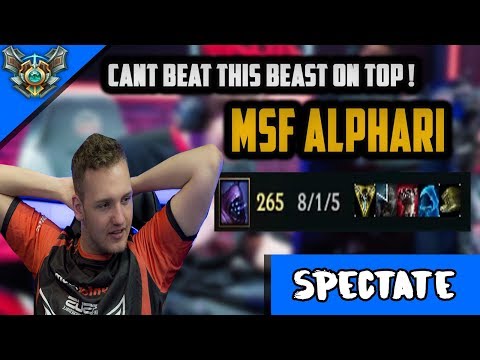 VOD OF KOREAN SOLO QUEUE PRO PLAYER ALPHARI WITH DOMINATING JAX SMASHING YASUO - KOREAN SOLO QUEUE