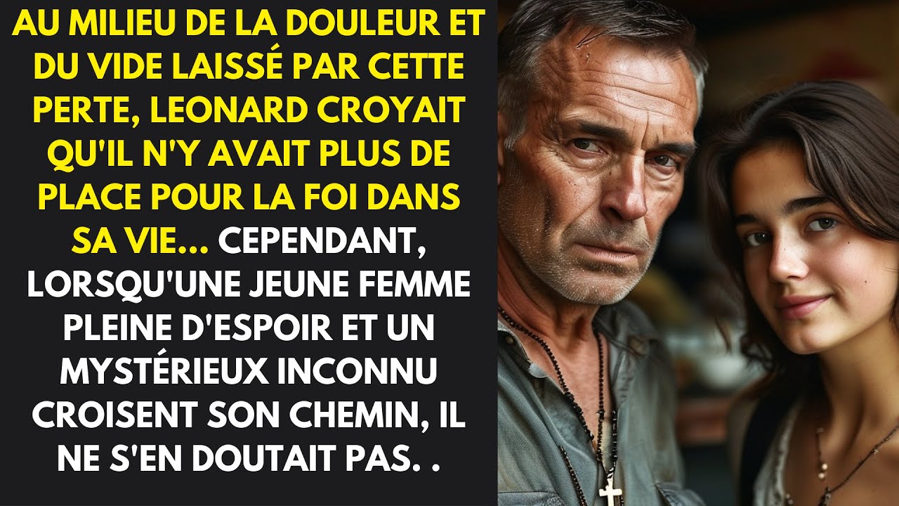 AU MILIEU DE LA DOULEUR ET DU VIDE LAISSÉ PAR CETTE PERTE, LEONARD CROYAIT QU'IL N'Y AVAIT PLUS DE..