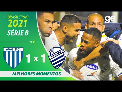 AVAÍ 1 X 1 CSA | MELHORES MOMENTOS | 35ª RODADA BRASILEIRÃO SÉRIE B 2021 | ge.globo