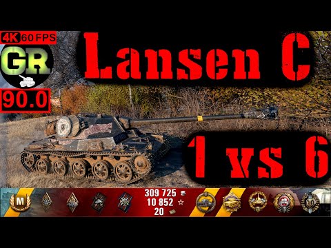 90_World of Tanks Lansen C WoT Replay - 10 Kills 6.1K DMG(Patch 1.5.0)