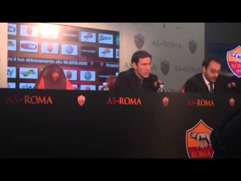 Rudi Garcia conferenza stampa prima di Bologna-Roma 21/02/2