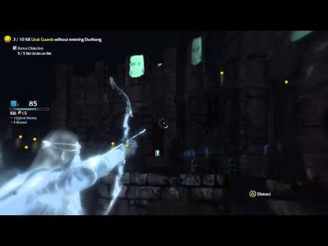 Middle-earth: Shadow of Mordor 100% Durthang Outskirts