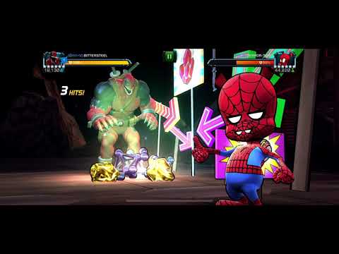 Season 30 War 3: Venompool/Diablo/Spidey 2099 - Path 1/Mojo War Boss Solo