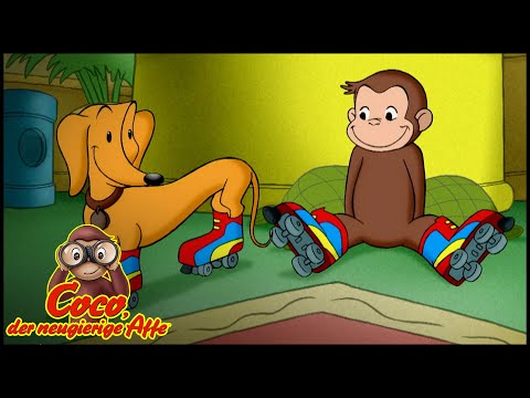 Coco der Neugierige Affe | Schneller und schneller | Cartoons für Kinder
