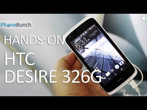 Обзор HTC Desire 326G dual sim (blue)