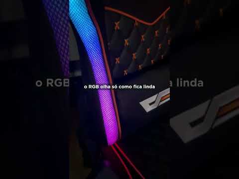 Cadeira Gamer darkFlash RC-650 RGB - Preto - 2