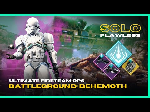 Stormtrooper Arc Titan with Blasters - Solo Ultimate "Battleground: Behemoth" - Destiny 2