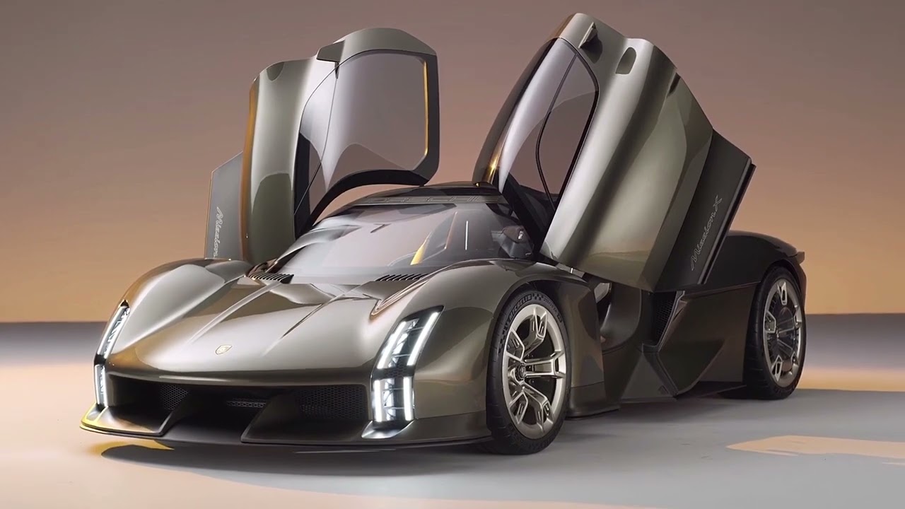 Porsche Mission X: Ý tưởng về một mẫu siêu xe chạy điện hàng đầu thế giới