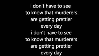 Marilyn Manson - Murderers are getting prettier every day lyrics