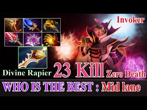 Godlike - [Invoker] Midlane Ez Game 23 Kill | King of Skill | Dota 2 Sroksre Gameplay #Dota