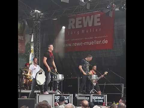 Sidewalk Coverband in Neuwied Deichstadt Fest 2017