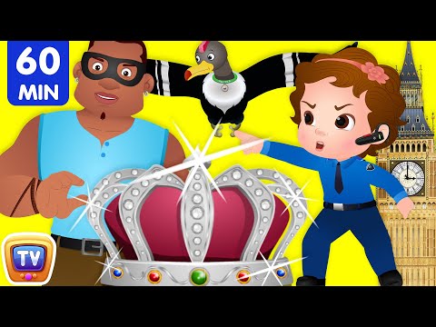 Saving The Royal Crown + More ChuChu TV Police Fun Cartoons for Kids