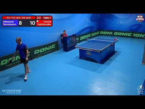 04:30 Oleksandr Storozhenko 2-3 Evhenii Holoborodko West 7 WIN CUP 06.12.2022 | TABLE TENNIS WINCUP