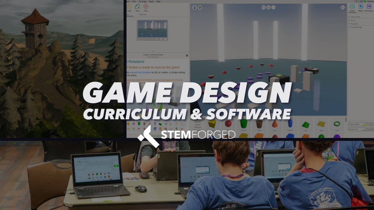 Game Design Curriculum & Software by STEM Forged