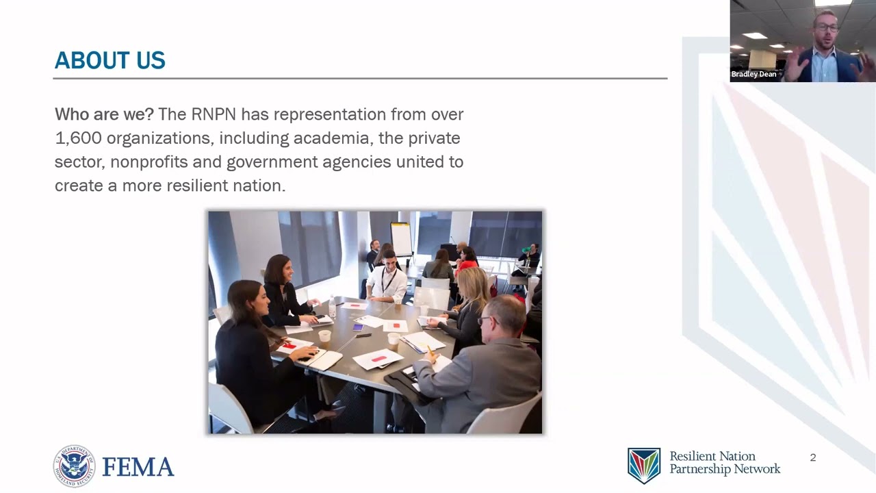 Expanding Partnerships: The Journey to Build a Resilient Nation