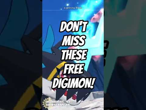 DON'T MISS THESE FREE DIGIMON!! Digimon Story Time Stranger