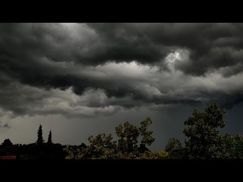 Gewitter mit Kaltfront Durchgang am 05.07.2023 in Ingolstadt - Kurzes Intermezzo