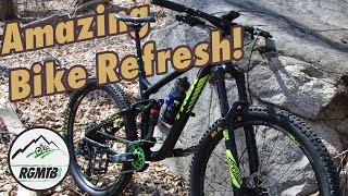 My bike shop saved my mountain bike | MTB bike shop build