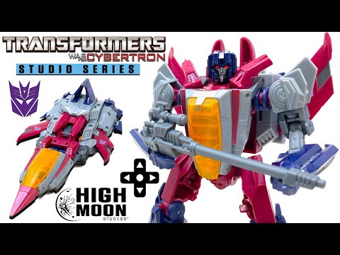 Transformers Studio Series GAMER EDITION War For Cybertron Voyager Class STARSCREAM Review