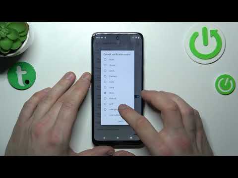 How to Apply New Notifications Melody in Motorola Moto E32s   -- Custom Notification Sound