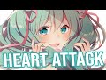 Nightcore Heart Attack Lyrics Demi Lovato