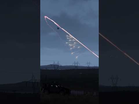 Su-57 Almost Shot Down by C-RAM Defense System - Military Simulation - ArmA 3