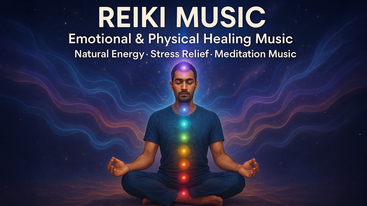 Reiki Music, Emotional & Physical Healing Music, Natural Energy, Stress Relief, Meditation Music